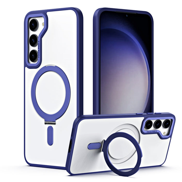 Custodia per telefono antiurto Skin Feel MagSafe con supporto, For Samsung Galaxy S23 5G, For Samsung Galaxy S23+ 5G, For Samsung Galaxy S23 Ultra 5G
