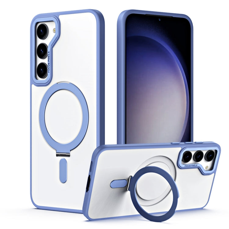 Custodia per telefono antiurto Skin Feel MagSafe con supporto, For Samsung Galaxy S23 5G, For Samsung Galaxy S23+ 5G, For Samsung Galaxy S23 Ultra 5G
