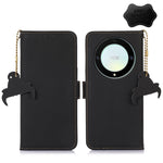 Custodia per telefono in pelle magnetica RFID in vera pelle, For Honor X9a 4G, For Honor X8a 4G, For Honor X7a 4G, For Motorola Moto G73 5G