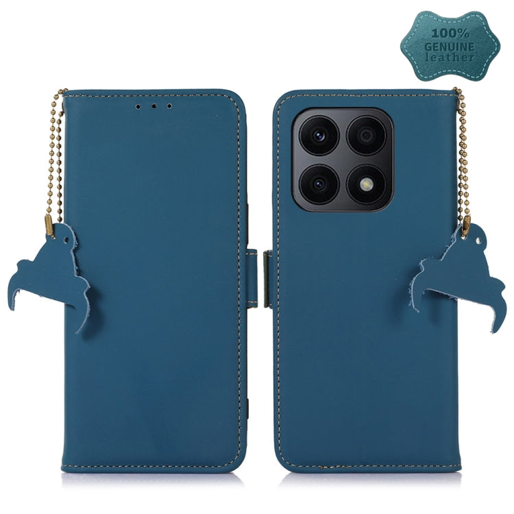 Custodia per telefono in pelle magnetica RFID in vera pelle, For Honor X9a 4G, For Honor X8a 4G, For Honor X7a 4G, For Motorola Moto G73 5G