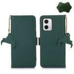 Custodia per telefono in pelle magnetica RFID in vera pelle, For Honor X9a 4G, For Honor X8a 4G, For Honor X7a 4G, For Motorola Moto G73 5G
