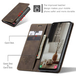 CaseMe 013 Custodia multifunzionale in pelle a conchiglia orizzontale, For Samsung Galaxy A34 5G, For OPPO A96 4G / A36 4G