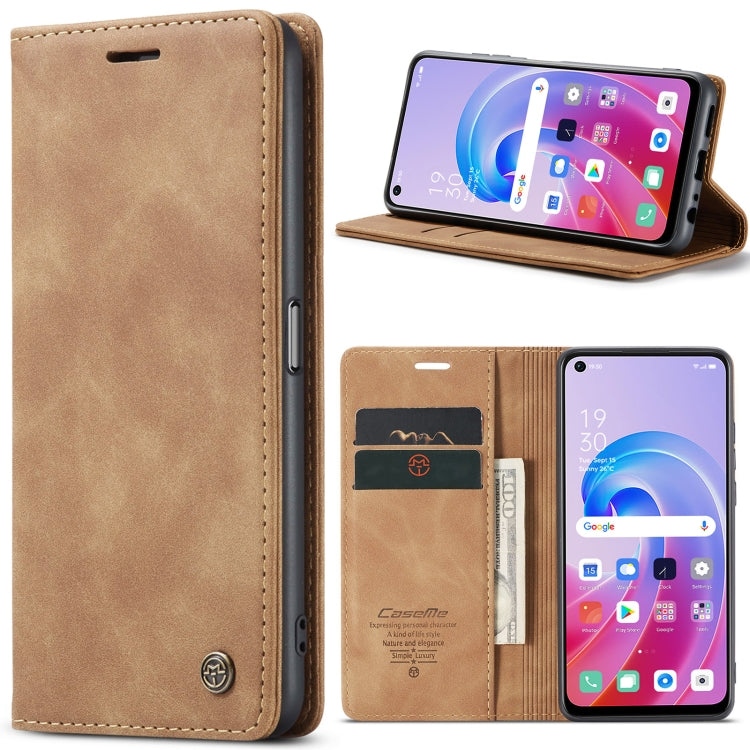 CaseMe 013 Custodia multifunzionale in pelle a conchiglia orizzontale, For Samsung Galaxy A34 5G, For OPPO A96 4G / A36 4G