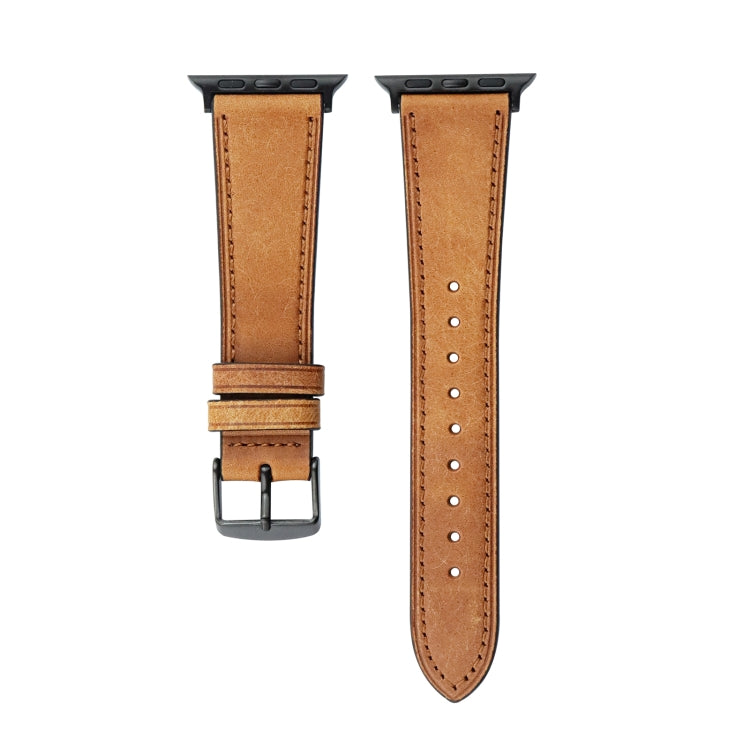 Cinturino in vera pelle Crazy Horse per Apple Watch 38-49mm