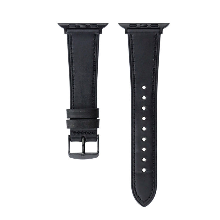 Cinturino in vera pelle Crazy Horse per Apple Watch 38-49mm