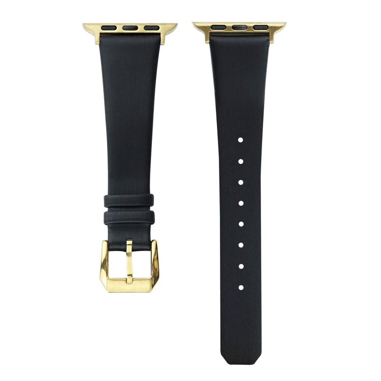 Cinturino per orologio in pelle di seta, For Apple Watch Series 8&7 41mm / SE 2&6&SE&5&4 40mm, For Apple Watch Ultra 49mm / Series 8&7 45mm / SE 2&6&SE&5&4 44mm