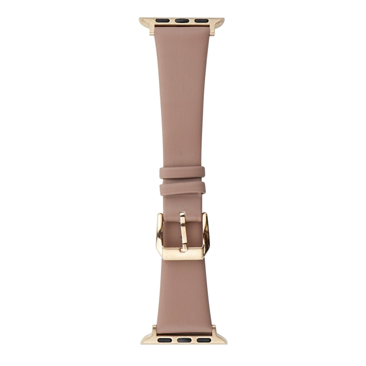 Cinturino per orologio in pelle di seta, For Apple Watch Series 8&7 41mm / SE 2&6&SE&5&4 40mm, For Apple Watch Ultra 49mm / Series 8&7 45mm / SE 2&6&SE&5&4 44mm