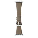Cinturino per orologio in pelle di seta, For Apple Watch Series 8&7 41mm / SE 2&6&SE&5&4 40mm, For Apple Watch Ultra 49mm / Series 8&7 45mm / SE 2&6&SE&5&4 44mm