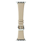 Cinturino per orologio in pelle di seta, For Apple Watch Series 8&7 41mm / SE 2&6&SE&5&4 40mm, For Apple Watch Ultra 49mm / Series 8&7 45mm / SE 2&6&SE&5&4 44mm