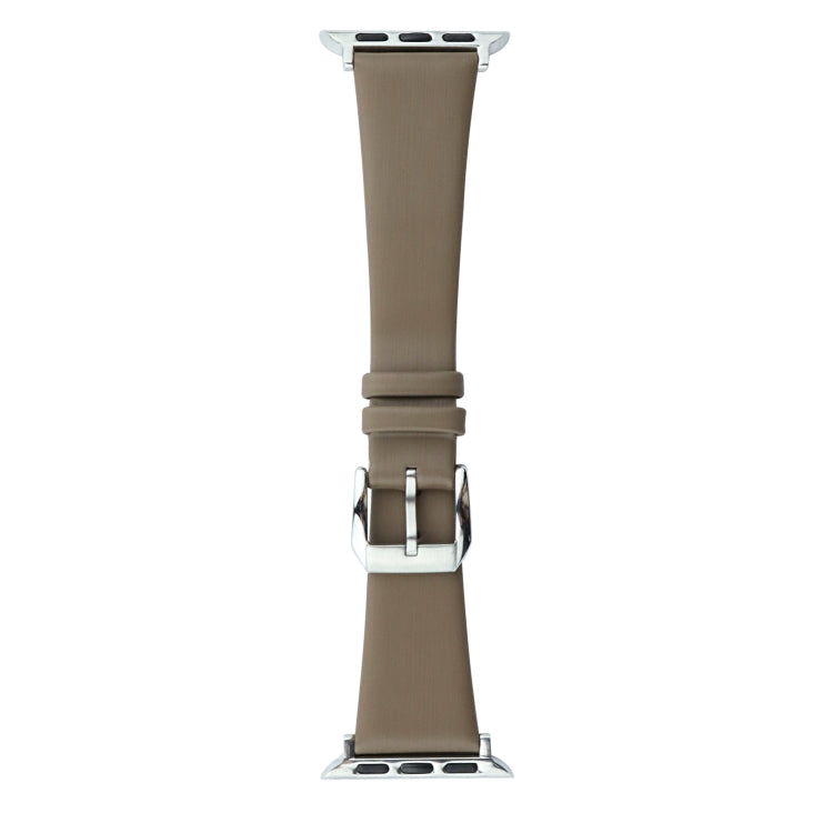 Cinturino per orologio in pelle di seta, For Apple Watch Series 8&7 41mm / SE 2&6&SE&5&4 40mm, For Apple Watch Ultra 49mm / Series 8&7 45mm / SE 2&6&SE&5&4 44mm