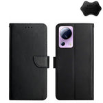 Custodia per telefono flip in vera pelle a prova di impronte digitali, For OPPO Reno8 T 5G/A1 Pro 5G, For Xiaomi 13 Lite, For Samsung Galaxy A24 4G
