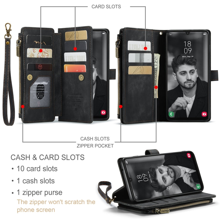 Custodia per telefono multifunzionale in pelle CaseMe C30, For Samsung Galaxy A34 5G, For Samsung Galaxy S23 5G, For Samsung Galaxy S23+ 5G, For Samsung Galaxy S23 Ultra 5G