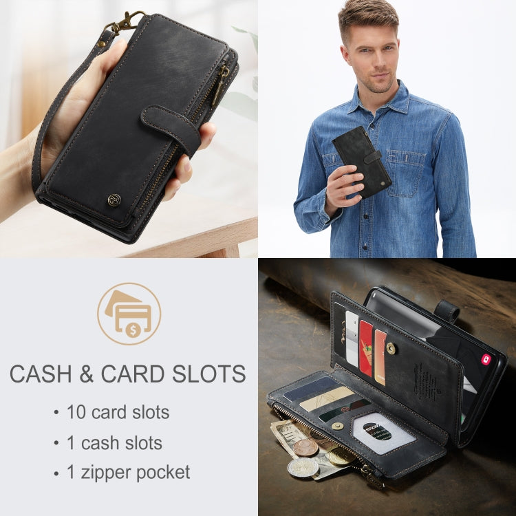 Custodia per telefono multifunzionale in pelle CaseMe C30, For Samsung Galaxy A34 5G, For Samsung Galaxy S23 5G, For Samsung Galaxy S23+ 5G, For Samsung Galaxy S23 Ultra 5G