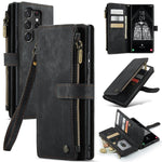 Custodia per telefono multifunzionale in pelle CaseMe C30, For Samsung Galaxy A34 5G, For Samsung Galaxy S23 5G, For Samsung Galaxy S23+ 5G, For Samsung Galaxy S23 Ultra 5G