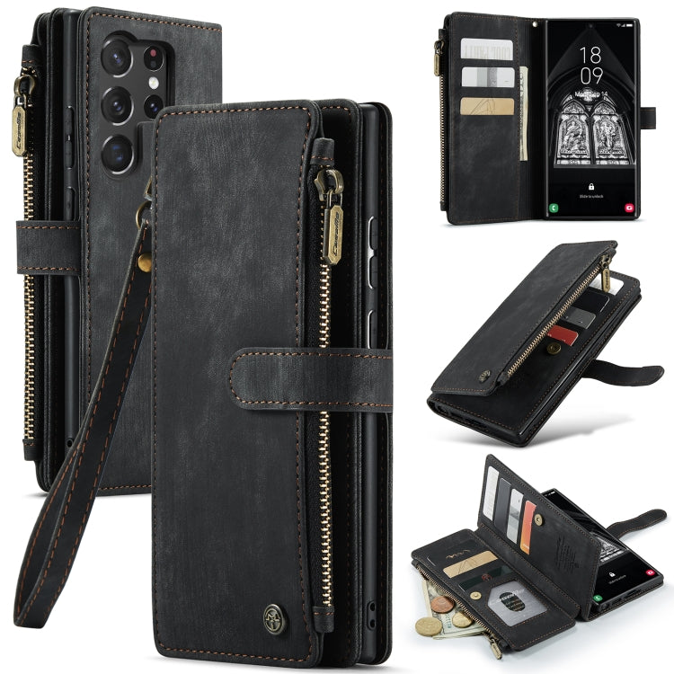 Custodia per telefono multifunzionale in pelle CaseMe C30, For Samsung Galaxy A34 5G, For Samsung Galaxy S23 5G, For Samsung Galaxy S23+ 5G, For Samsung Galaxy S23 Ultra 5G