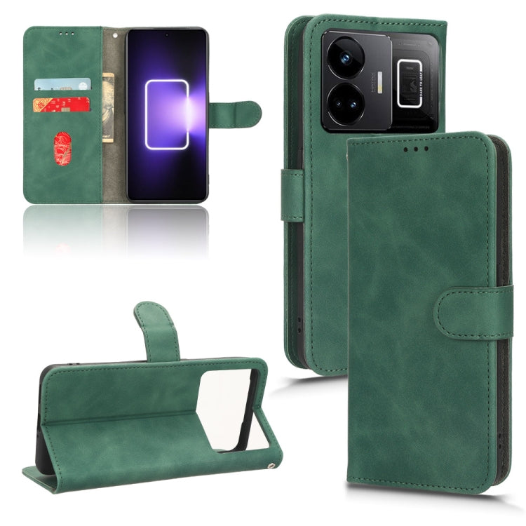 Custodia per telefono in pelle con vibrazione magnetica Skin Feel, For Realme GT Neo 5, For Honor X8a