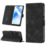 Custodia per telefono in pelle goffrata effetto pelle, For OPPO A17, For OPPO A54 5G / A74 5G / A93 5G, For OPPO A55 5G / A54 4G / Realme V11 5G, For OPPO A55s 5G