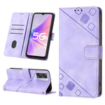 Custodia per telefono in pelle goffrata effetto pelle, For OPPO A57 5G 2022 / 4G, For OPPO K10 5G, For OPPO K10 Pro 5G, For OPPO Reno7 4G / F21 Pro