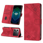 Custodia per telefono in pelle goffrata effetto pelle, For OPPO A57 5G 2022 / 4G, For OPPO K10 5G, For OPPO K10 Pro 5G, For OPPO Reno7 4G / F21 Pro