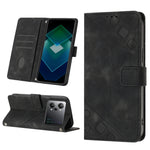 Custodia per telefono in pelle goffrata effetto pelle, For OPPO A57 5G 2022 / 4G, For OPPO K10 5G, For OPPO K10 Pro 5G, For OPPO Reno7 4G / F21 Pro