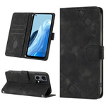 Custodia per telefono in pelle goffrata effetto pelle, For OPPO A57 5G 2022 / 4G, For OPPO K10 5G, For OPPO K10 Pro 5G, For OPPO Reno7 4G / F21 Pro