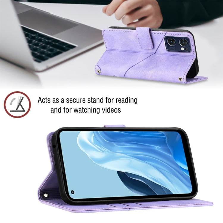 Custodia per telefono in pelle goffrata effetto pelle, For OPPO Reno7 5G Foreign / Find X5 Lite, For OPPO Reno8 5G, For OPPO Reno8 Pro 5G