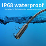 Videoscopio industriale IP68 8 LED 8mm compatibile Apple
