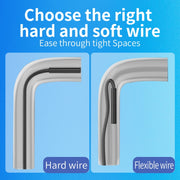 AN112 Videoscopio industriale IP68 8LEDS 8mm per 8 pin, 1m Flexible Line, 2m Flexible Line, 3.5m Flexible Line, 5m Flexible Line, 10m Flexible Line, 1m Hard Line, 2m Hard Line, 3.5m Hard Line, 5m Hard Line, 10m Hard Line