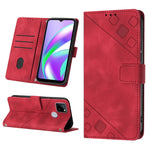 Custodia per telefono in pelle goffrata effetto pelle, For Realme 9 Pro 5G / OnePlus Nord CE 2 Lite 5G, For Realme 9 Pro+ 5G / 9 4G, For Realme 9i / OPPO A36 / A76, For Realme C12 / C15 / C25 / C25s