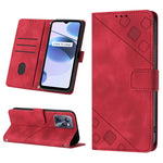 Custodia per telefono in pelle goffrata effetto pelle, For Realme C31 4G, For Realme C35, For Realme GT Neo3, For OnePlus Nord N20 5G / OPPO Reno7 Z 5G
