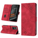 Custodia per telefono in pelle goffrata effetto pelle, For Realme C31 4G, For Realme C35, For Realme GT Neo3, For OnePlus Nord N20 5G / OPPO Reno7 Z 5G