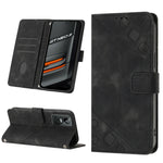 Custodia per telefono in pelle goffrata effetto pelle, For Realme C31 4G, For Realme C35, For Realme GT Neo3, For OnePlus Nord N20 5G / OPPO Reno7 Z 5G