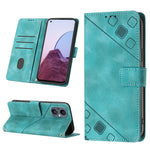 Custodia per telefono in pelle goffrata effetto pelle, For Realme C31 4G, For Realme C35, For Realme GT Neo3, For OnePlus Nord N20 5G / OPPO Reno7 Z 5G