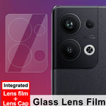 Pellicola in vetro temperato per obiettivo della fotocamera posteriore integrata imak, For OPPO Reno9 Pro+ 5G, For Xiaomi Redmi Note 12 5G India / Poco X5 5G, For Xiaomi Redmi Note 12 Pro Speed / Poco X5 Pro 5G                                          ...