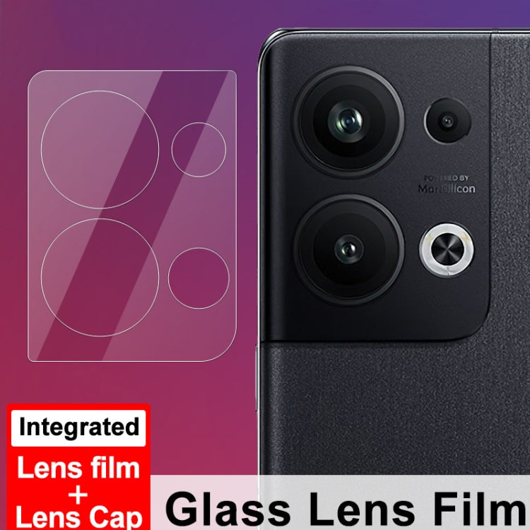 Pellicola in vetro temperato per obiettivo della fotocamera posteriore integrata imak, For OPPO Reno9 Pro+ 5G, For Xiaomi Redmi Note 12 5G India / Poco X5 5G, For Xiaomi Redmi Note 12 Pro Speed / Poco X5 Pro 5G                                          ...