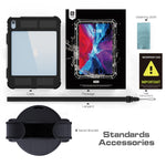 Custodia per tablet impermeabile antiurto antipolvere RedPepper, For iPad 10th Gen 10.9 2022