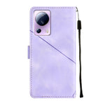 Custodia per telefono in pelle goffrata effetto pelle, For Xiaomi Civi 2, For Xiaomi Poco C40, For Xiaomi Poco M4 5G / M5 4G, For Xiaomi Poco M4 Pro 4G