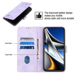 Custodia per telefono in pelle goffrata effetto pelle, For Xiaomi Poco X4 Pro 5G, For Xiaomi Redmi 10 2022 / Note 11 4G, For Xiaomi Redmi 10 Prime+ 5G, For Xiaomi Redmi 10A
