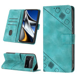 Custodia per telefono in pelle goffrata effetto pelle, For Xiaomi Poco X4 Pro 5G, For Xiaomi Redmi 10 2022 / Note 11 4G, For Xiaomi Redmi 10 Prime+ 5G, For Xiaomi Redmi 10A