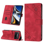 Custodia per telefono in pelle goffrata effetto pelle, For Xiaomi Poco X4 Pro 5G, For Xiaomi Redmi 10 2022 / Note 11 4G, For Xiaomi Redmi 10 Prime+ 5G, For Xiaomi Redmi 10A