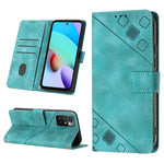Custodia per telefono in pelle goffrata effetto pelle, For Xiaomi Poco X4 Pro 5G, For Xiaomi Redmi 10 2022 / Note 11 4G, For Xiaomi Redmi 10 Prime+ 5G, For Xiaomi Redmi 10A