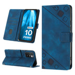 Custodia per telefono in pelle goffrata effetto pelle, For Xiaomi Poco X4 Pro 5G, For Xiaomi Redmi 10 2022 / Note 11 4G, For Xiaomi Redmi 10 Prime+ 5G, For Xiaomi Redmi 10A