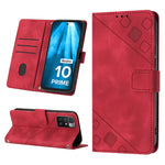 Custodia per telefono in pelle goffrata effetto pelle, For Xiaomi Poco X4 Pro 5G, For Xiaomi Redmi 10 2022 / Note 11 4G, For Xiaomi Redmi 10 Prime+ 5G, For Xiaomi Redmi 10A