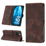 Custodia per telefono in pelle goffrata effetto pelle, For Xiaomi Poco X4 Pro 5G, For Xiaomi Redmi 10 2022 / Note 11 4G, For Xiaomi Redmi 10 Prime+ 5G, For Xiaomi Redmi 10A