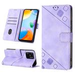 Custodia per telefono in pelle goffrata effetto pelle, For Xiaomi Redmi 10C 4G, For Xiaomi Redmi A1, For Xiaomi Redmi K50 Pro / K50, For Xiaomi 12T / 12T Pro / Redmi K50 Ultra