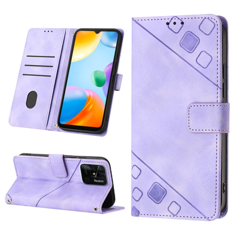 Custodia per telefono in pelle goffrata effetto pelle, For Xiaomi Redmi 10C 4G, For Xiaomi Redmi A1, For Xiaomi Redmi K50 Pro / K50, For Xiaomi 12T / 12T Pro / Redmi K50 Ultra