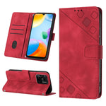 Custodia per telefono in pelle goffrata effetto pelle, For Xiaomi Redmi 10C 4G, For Xiaomi Redmi A1, For Xiaomi Redmi K50 Pro / K50, For Xiaomi 12T / 12T Pro / Redmi K50 Ultra