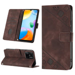 Custodia per telefono in pelle goffrata effetto pelle, For Xiaomi Redmi 10C 4G, For Xiaomi Redmi A1, For Xiaomi Redmi K50 Pro / K50, For Xiaomi 12T / 12T Pro / Redmi K50 Ultra