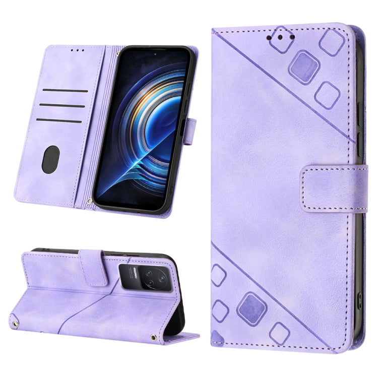 Custodia per telefono in pelle goffrata effetto pelle, For Xiaomi Redmi 10C 4G, For Xiaomi Redmi A1, For Xiaomi Redmi K50 Pro / K50, For Xiaomi 12T / 12T Pro / Redmi K50 Ultra