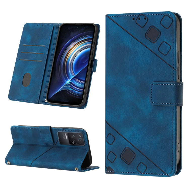 Custodia per telefono in pelle goffrata effetto pelle, For Xiaomi Redmi 10C 4G, For Xiaomi Redmi A1, For Xiaomi Redmi K50 Pro / K50, For Xiaomi 12T / 12T Pro / Redmi K50 Ultra
